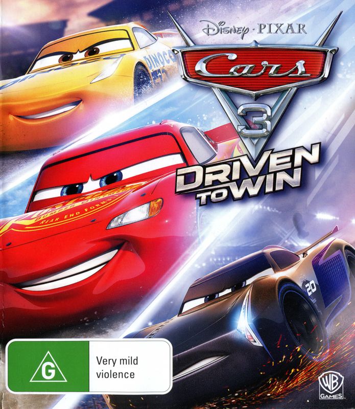 Cars 3 Driven to Win box art for Xbox One